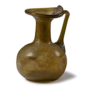 Roman Amber Glass Juglet