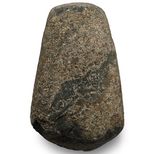 Stone Age Unfinished Axehead in Gabroic Stone