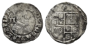 England. Stuart, James I AR Halfgroat.