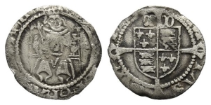 England. Tudor, Henry VIII AR Penny.