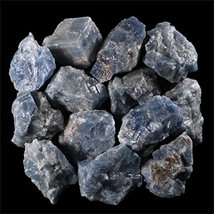 Blue Calcite Large Mineral Specimen Group [13]