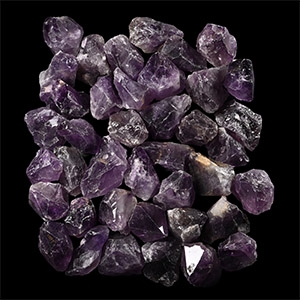 Deep Purple Amethyst Crystal Chunk Group [40]