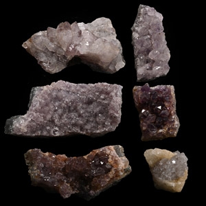 Amethyst Crystal Mineral Specimen Selection [6]
