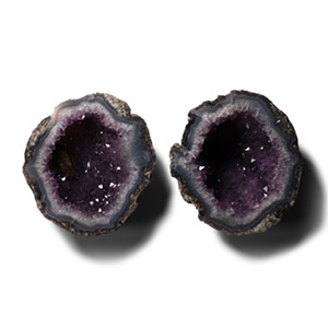 Complete Cut and Polished Agate Crystal Geode [2]