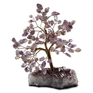 Purple Amethyst Crystal Tree