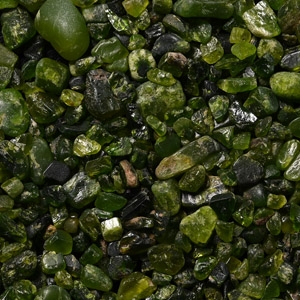 Large Quantity of Green Andalusite Crystals