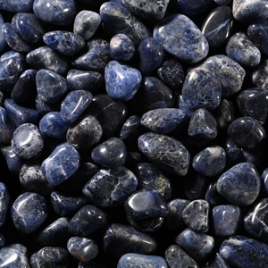 Polished Sodalite Mineral Specimen Group [100]