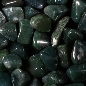 Polished Green Agate Mineral Specimen Group [30]