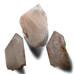 Massive Quartz Rock Crystal Display Point Collection [3]