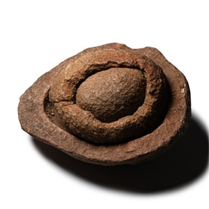 Massive Kalahari Desert Double-Nested Wind Stone