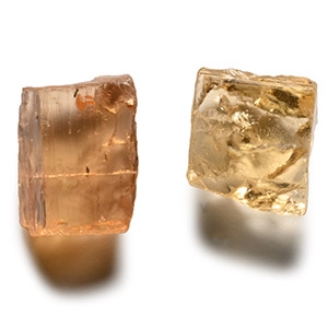 Natural Uncut Gem Quality Topaz Crystals [2]