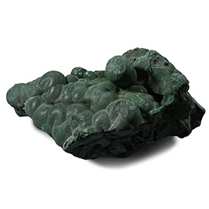 Massive Green Malachite Boulder Section