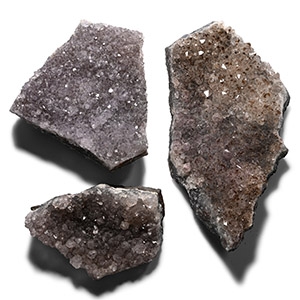 Large Amethyst and Quartz Crystal Geode Section Collection [3]