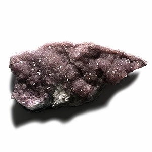 Large Purple Amethyst Crystal Geode Section
