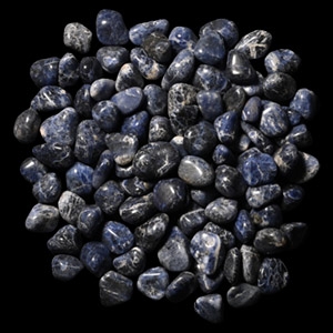 Polished Sodalite Mineral Specimen Group [100]