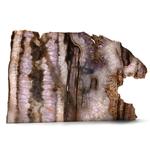 Large Cut and Polished Slab of Vintage Blue John