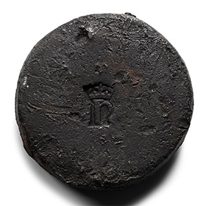 Tudor Henry VIII Lead One Pound Town Weight
