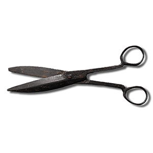 Georgian Thames Iron Scissors