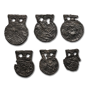 Medieval Decorated Lead Spangle Collection