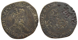 Ireland. Edward VI Brass Shilling - Bungal.