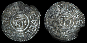 Saxon Archbishop Aethelheard with Coenwulf - Group III Penny