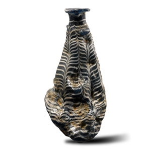 Greek Melted Core-Formed Glass Alabastron