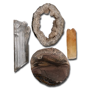 Mixed Large Mineral and Crystal Specimen Group [4]