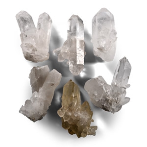 Quartz Rock Crystal Multi Point Display Collection [6]