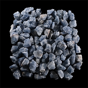Blue Calcite Mineral Specimen Group [100]