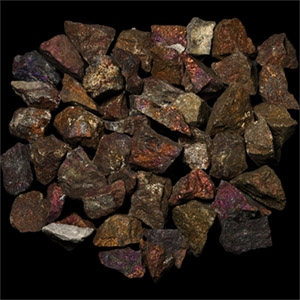 Chalcopyrite Peacock Ore Mineral Specimen Group [50]