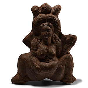 Romano-Egyptian Terracotta Figure of Baubo