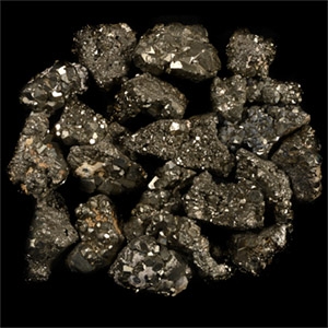 Medium-Sized Pyrite Crystal Display Collection [20]