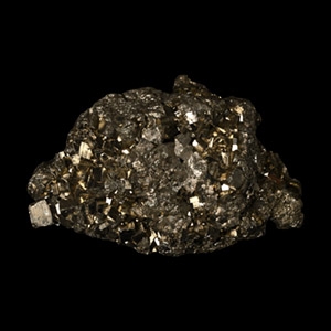 Large Pyrite Crystal Fools Gold Crystal Paper Weight