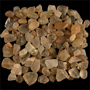 Yellow Topaz Crystal Specimen Group [100]