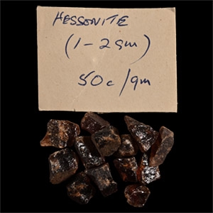 Hessonite Garnet Crystal Display Specimen Collection [13]