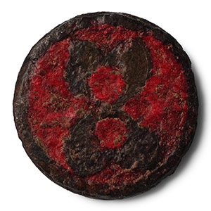 Iron Age Celtic Enamelled Bronze Mount