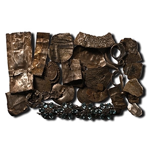 Post Medieval Silver Artefact Group