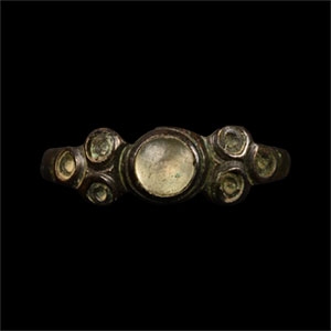 Bronze Ring with Cabochon