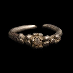 Viking Period Silver Earring