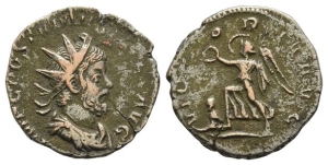 Postumus, Romano-Gallic Emperor AR Antoninianus.