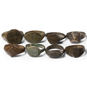 Medieval and Later Bronze Ring Collection
