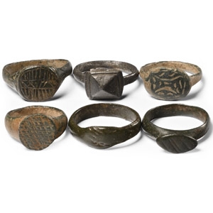 Medieval and Later Bronze Ring Collection