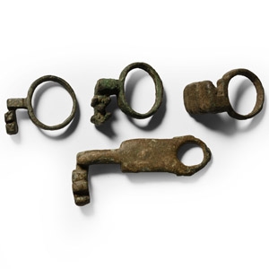 Roman Bronze Key Collection