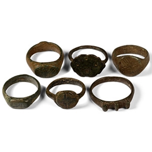 Medieval and Later Bronze Ring Collection