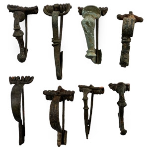 Roman Bronze Bow Brooch Collection