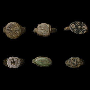 Medieval and Later Bronze Ring Collection