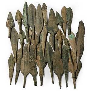 Luristan Bronze Arrowhead Group