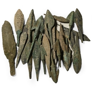 Luristan Bronze Arrowhead Group