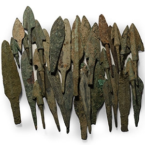 Luristan Bronze Arrowhead Group