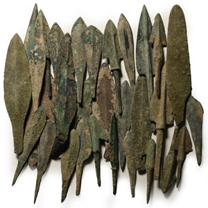 Luristan Bronze Arrowhead Group